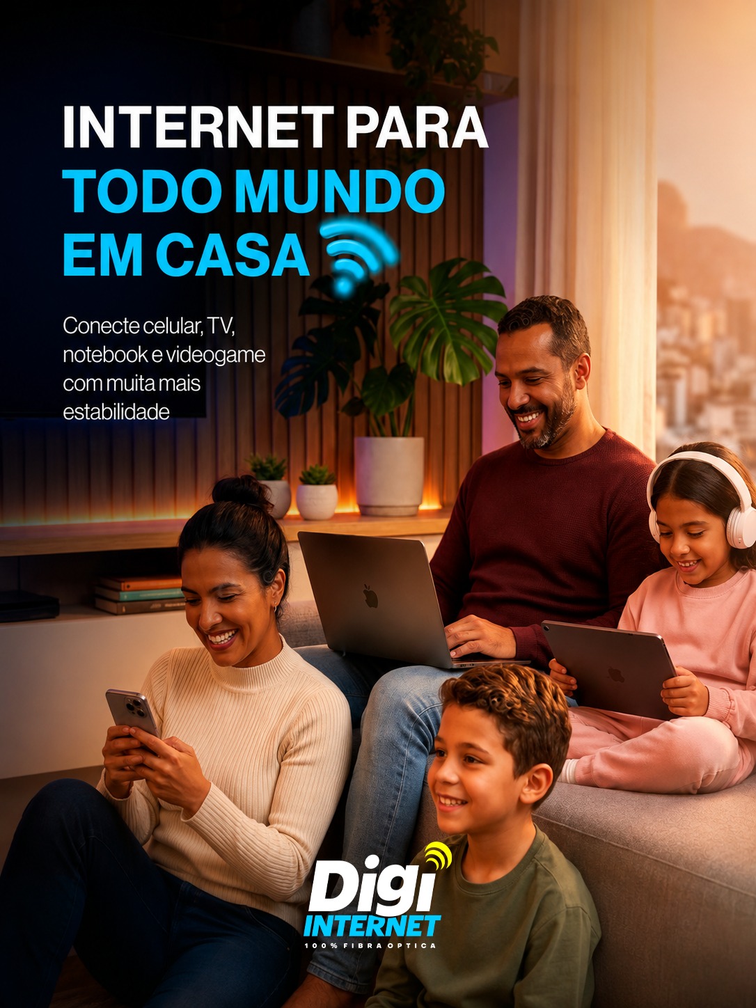 Instalação da Digi Internet
