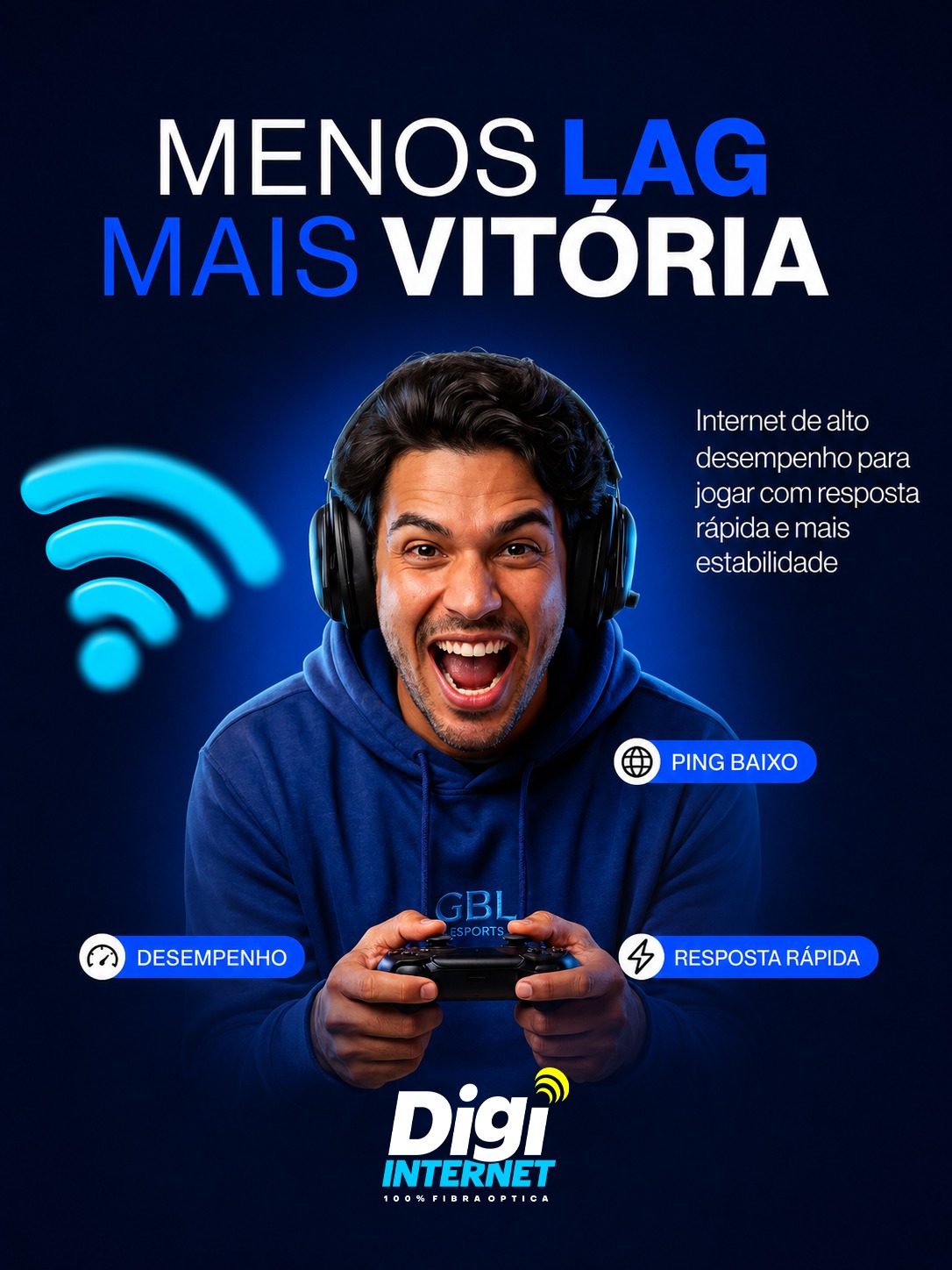 Instalação da Digi Internet